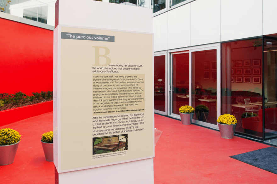 Graphic design. Mock Up. Mary Baker Eddy. Poster Design. 4