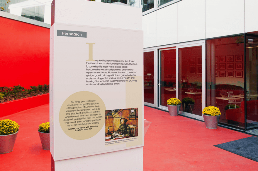 Graphic design. Mock Up. Mary Baker Eddy. Poster Design. 3