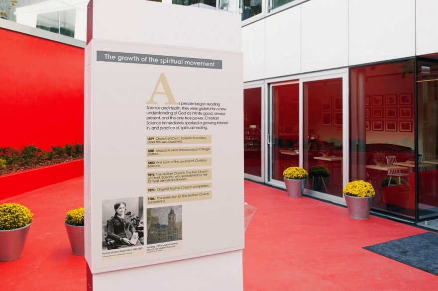 Graphic design. Mock Up. Mary Baker Eddy. Poster Design. 8