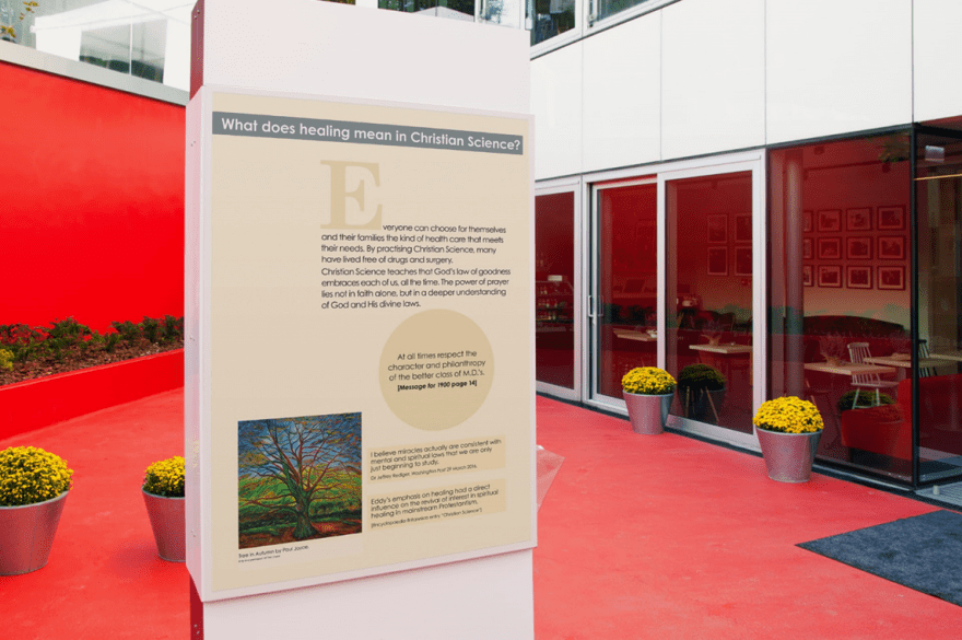 Graphic design. Mock Up. Mary Baker Eddy. Poster Design. 6