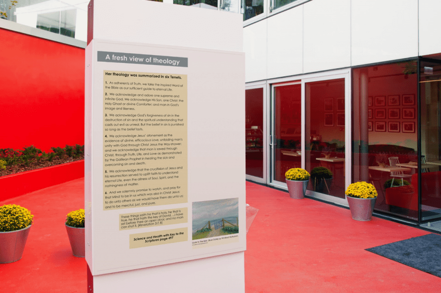 Graphic design. Mock Up. Mary Baker Eddy. Poster Design. 7