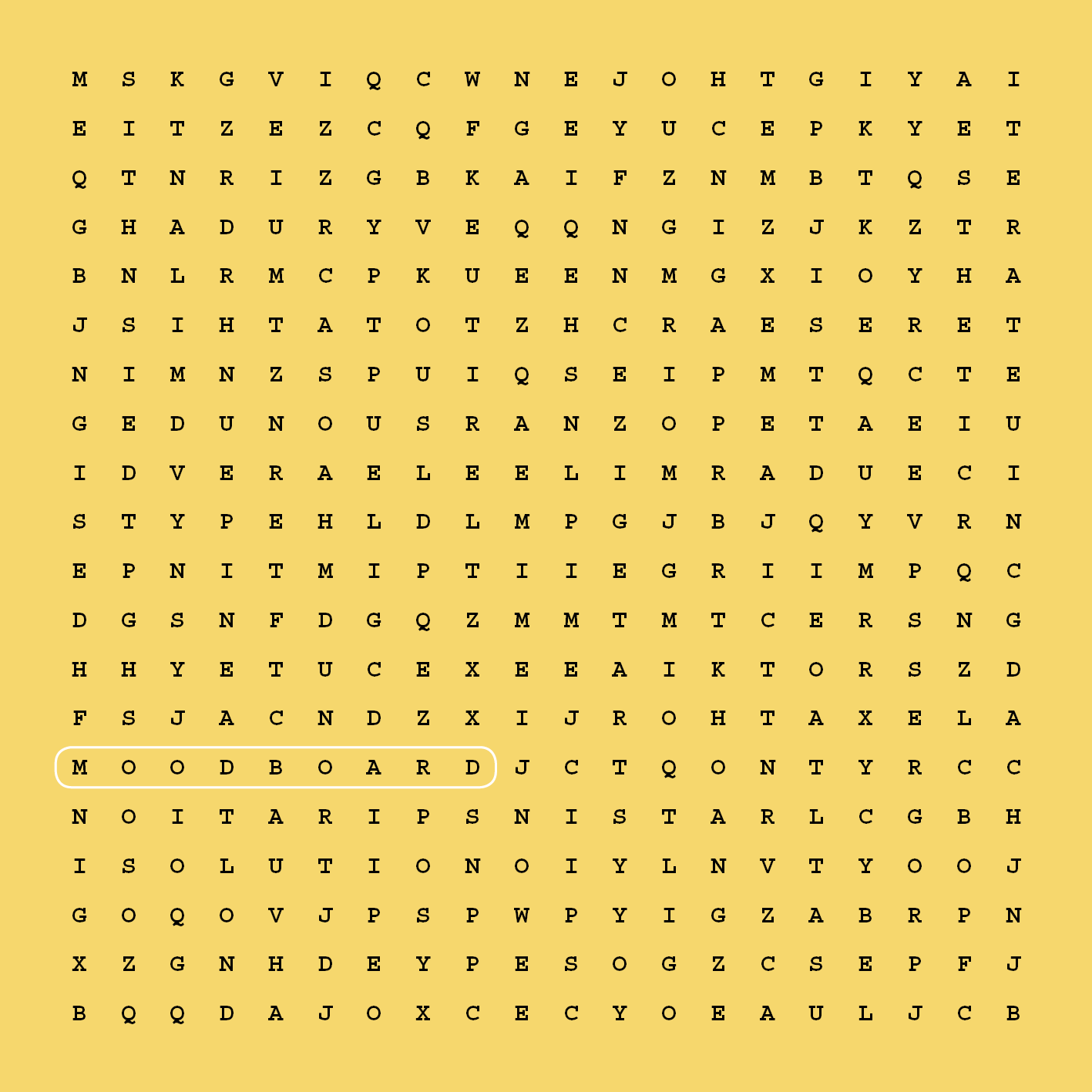 Design word search puzzle – Philip Abang