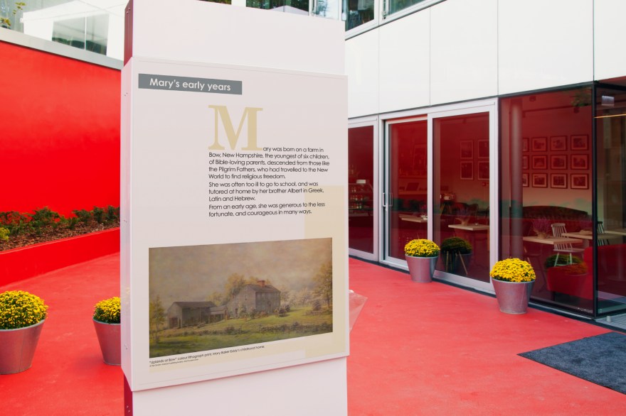 Graphic design. Mock Up. Mary Baker Eddy. Poster Design. 2