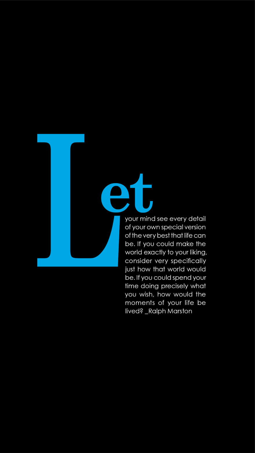 let your mind see every detail.c..