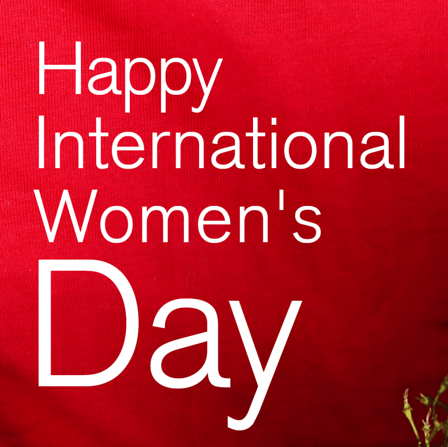 Happy International Women's Day. Philip Abang