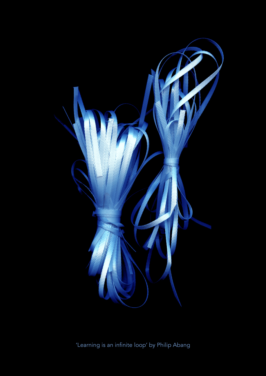 Learning is an Infinite Loop. Philip Abang. quote. infinite loop