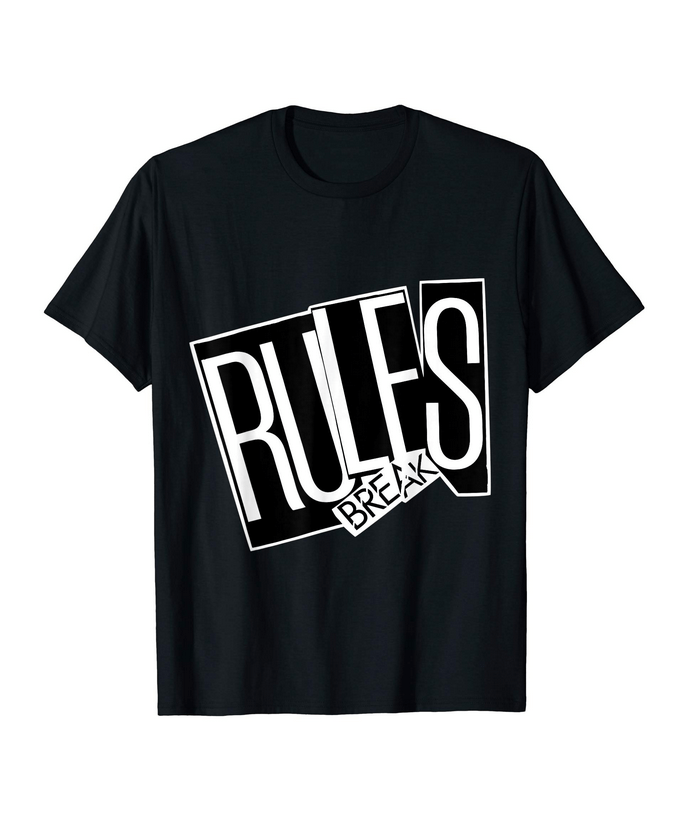 Rules Break by Type and Image. Philip Abang